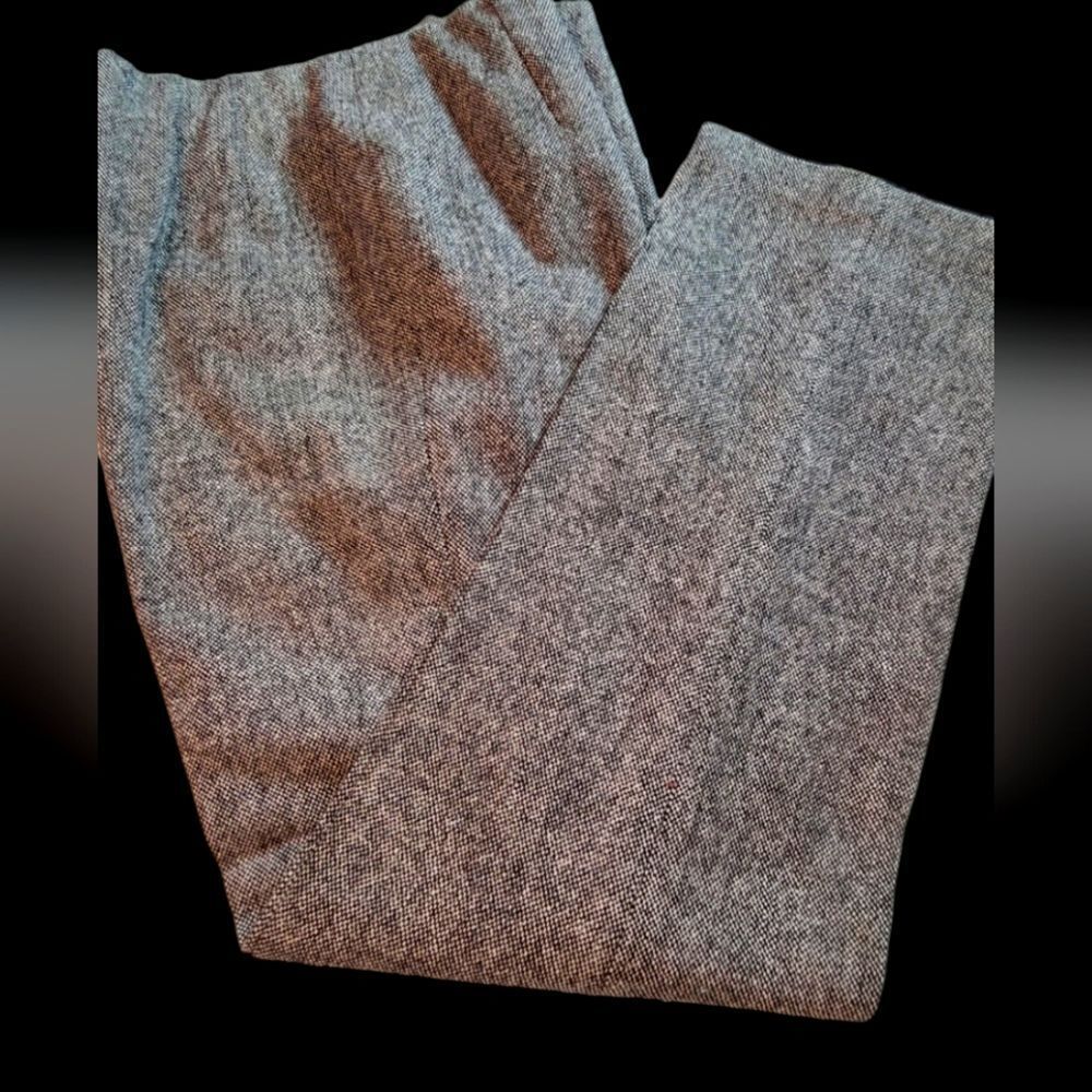 Chadwicks Trousers Wool‎ Tweed Lined Wide Leg sz 10